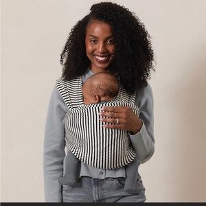 Solly Black and White Striped Carrier BRAND NEW, in original box